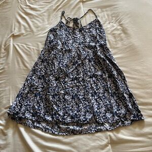 Blue and Pink Dotted Sundress